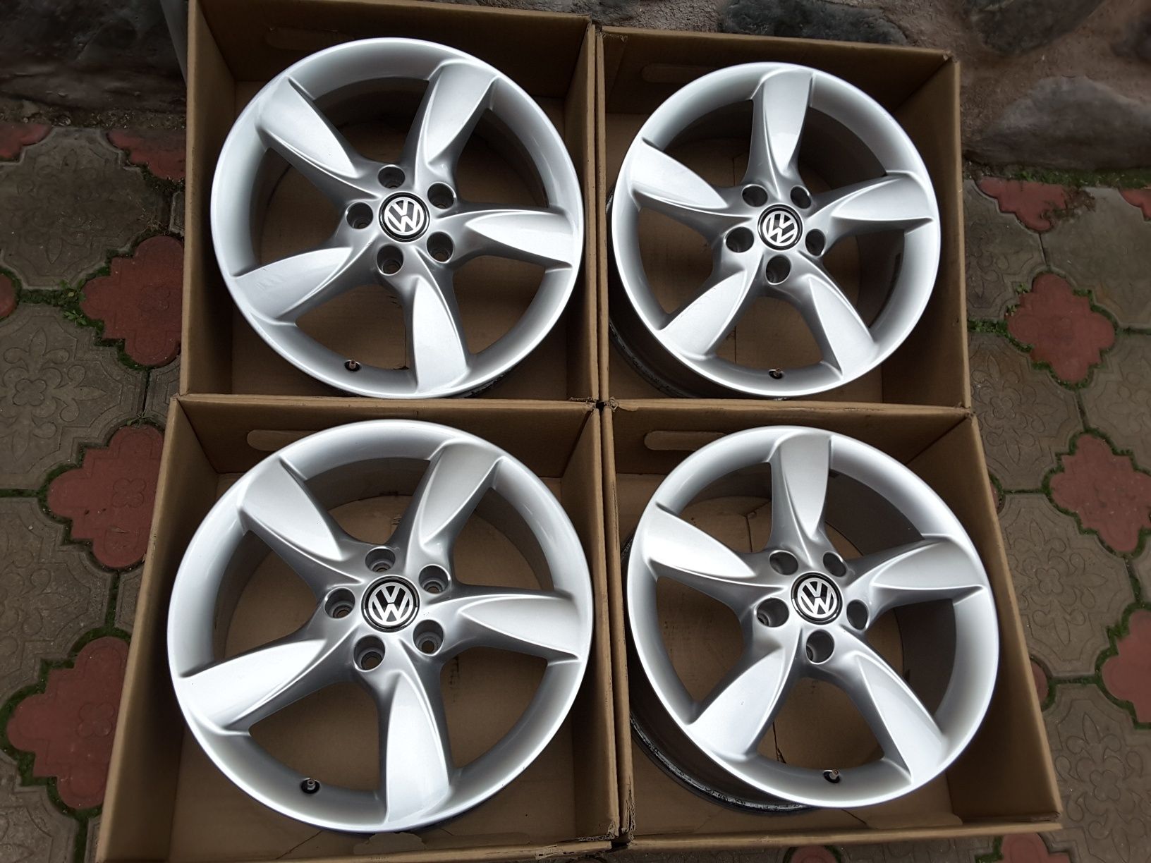 jante aliaj 17; 5x112 Vw Passat b6, b7, b8, CC, Alltrack,Tiguan,Sharan