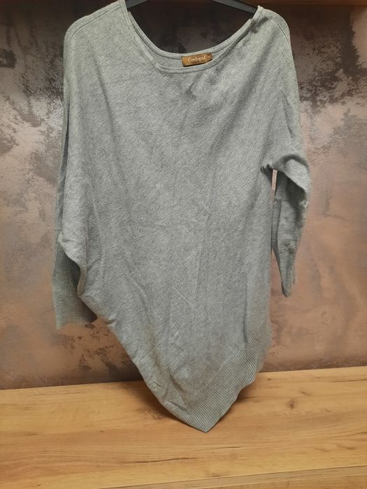 Pulover dama gri, marimea M