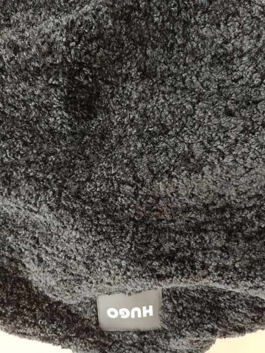 HUGO Кожух Mewona Черен Oversize