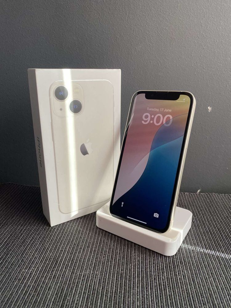 iPhone 13 Mini White 128GB - 100% battery