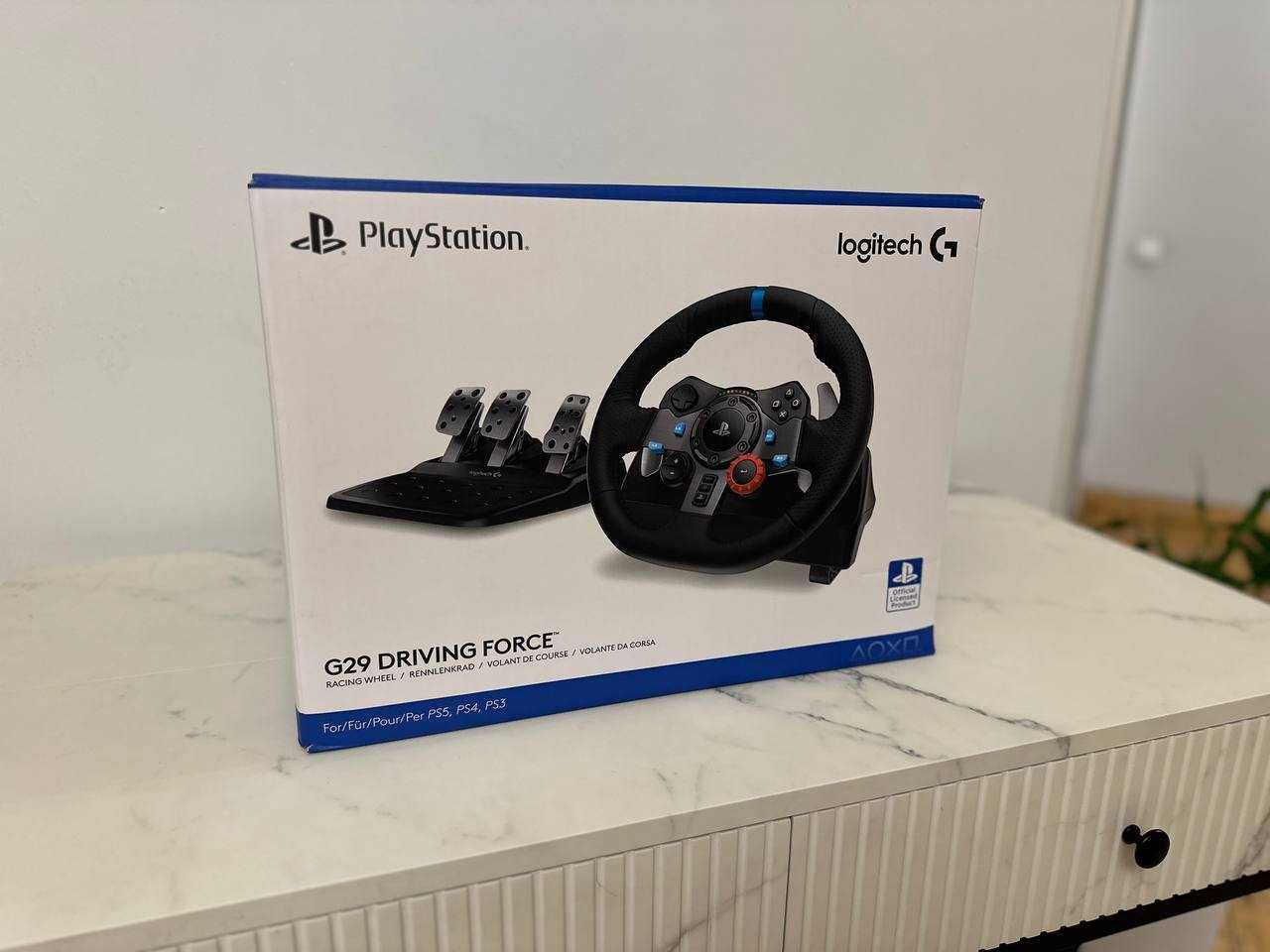 Игровой руль Logitech G29 Driving Force 900 градусов