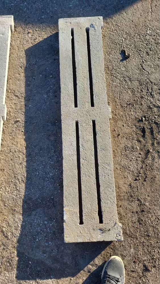 Бетонни плочи с арматура в тях