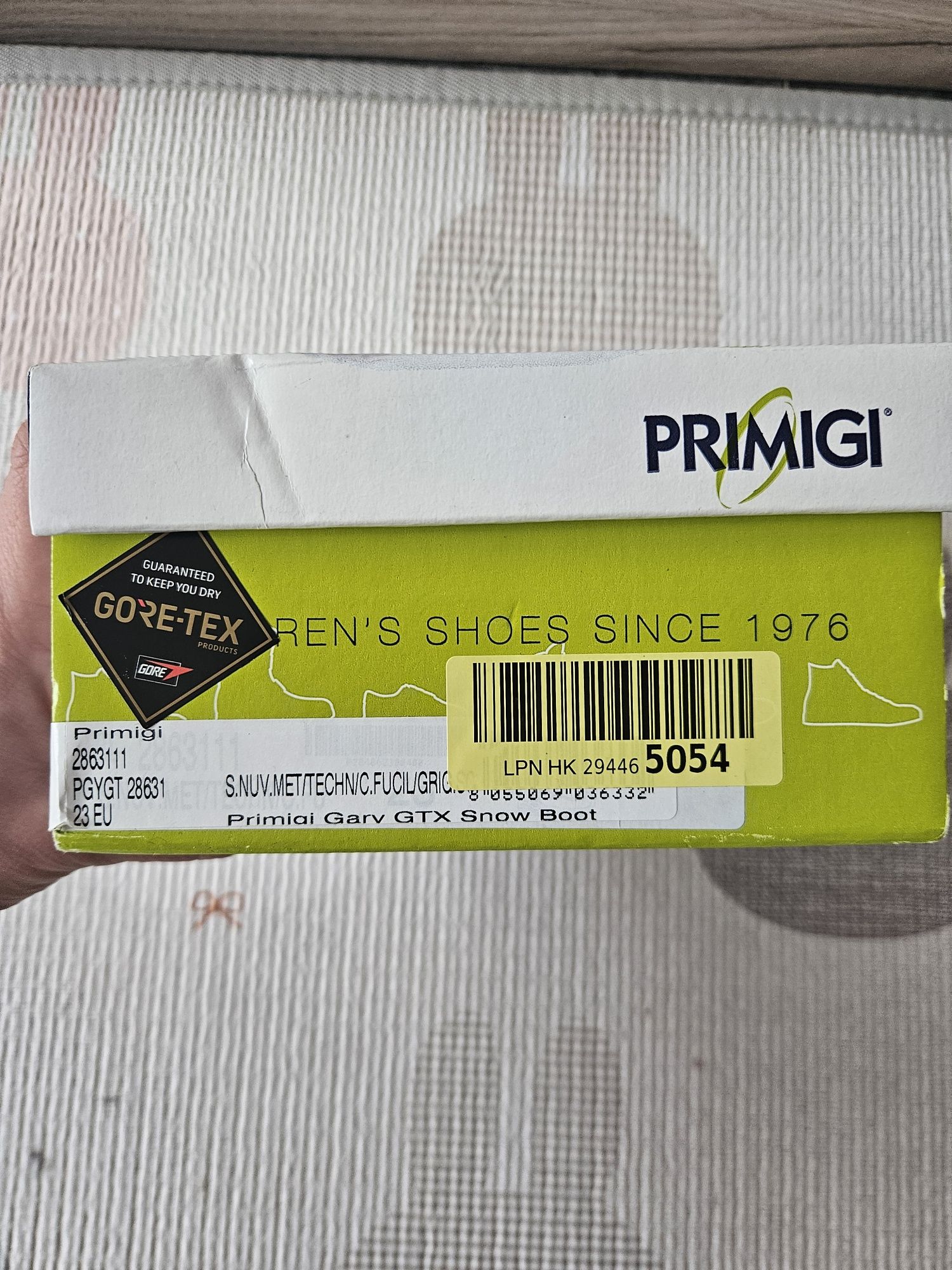 Primigi ботушки с goretex 23 номер 15см стелка