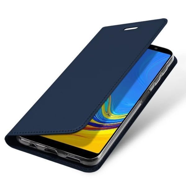Samsung Galaxy A70 A9 A6+ J6+ 2018 / DUX DUCIS лукс кожен калъф