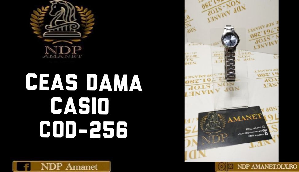 NDP Amanet Brăila Ceas Dama Casio (256)