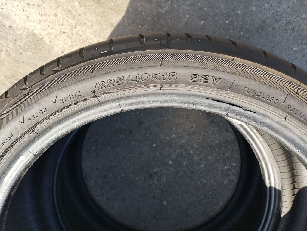 4 buc 225 40 R18 92y Bridgestone, vara