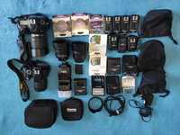 Kit complet pentru evenimente Nikon D7100 + D3300 cu toate accesoriile