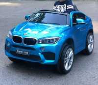 Masina electrica pentru copii BMW X6M - Albastru metalizat