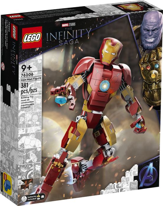 Lego Marvel Super Heroes 76206 - Iron Man Figure (2022)