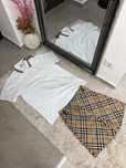 Tricou polo Burberry bumbac 100% colectie noua vara 2025