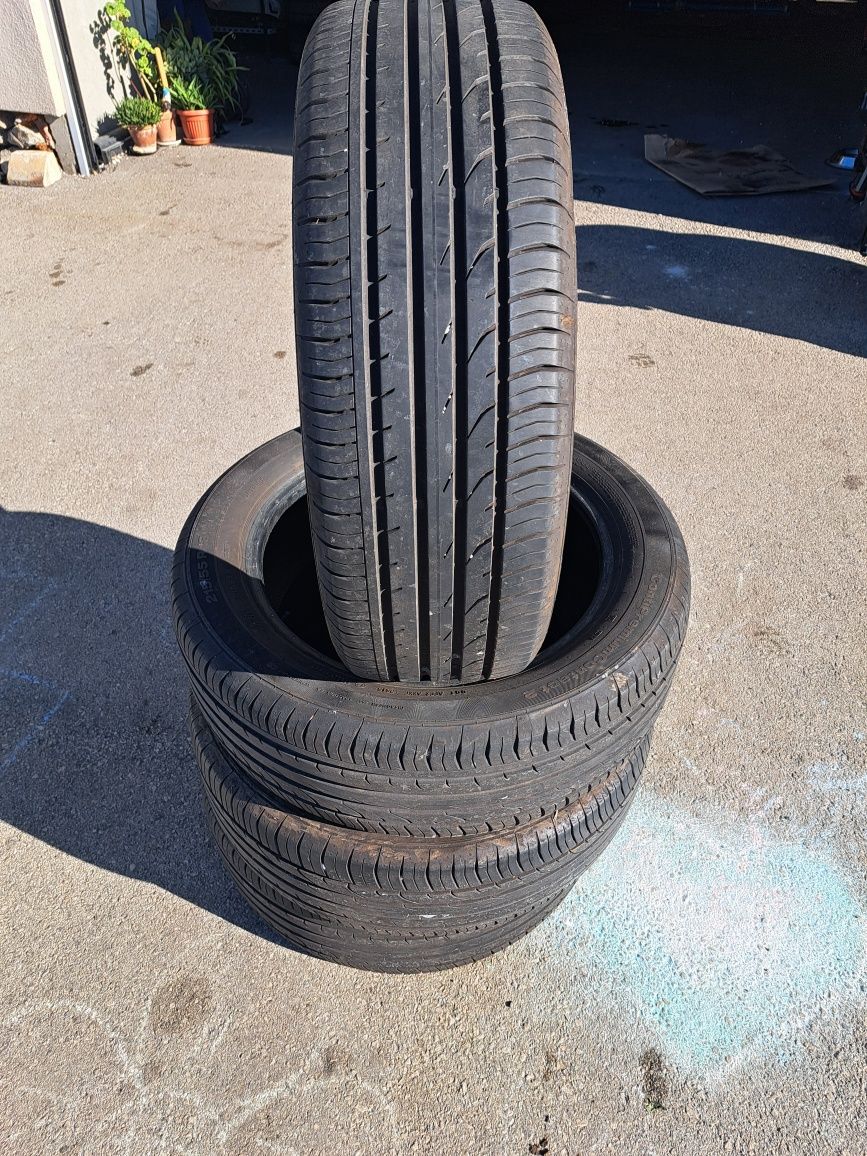 4бр. 215/55/18 Continental Conti premium Contact 2 летни гуми