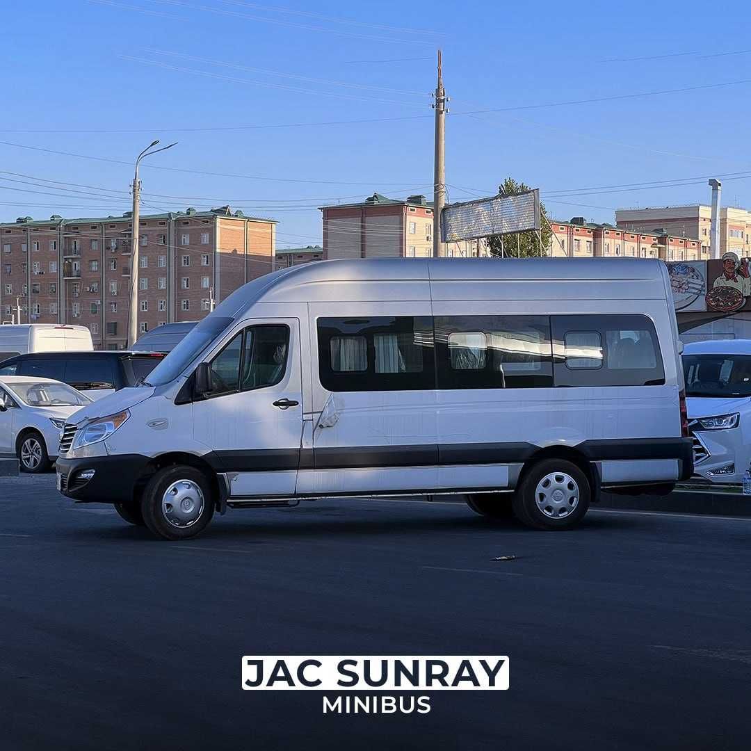 JAC SUNRAY 21 ўриндиқли микроавтобус