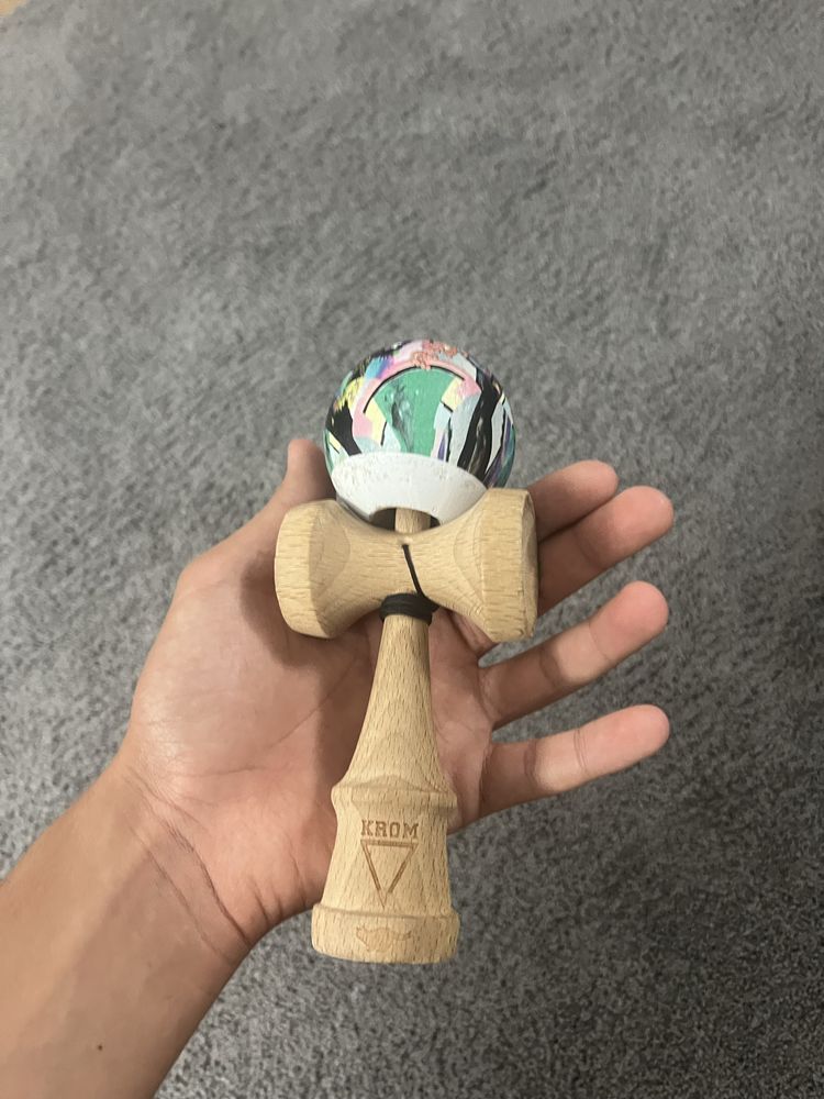 kendama krom rosadama
