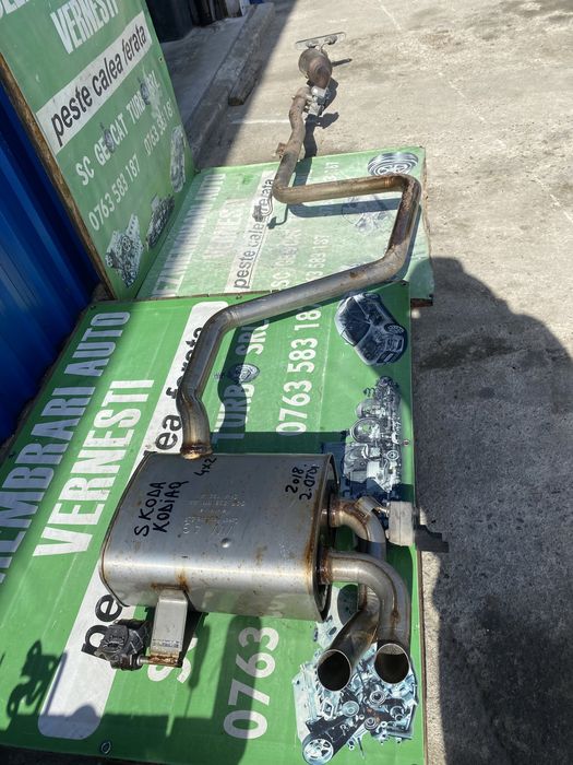 Tobă finală , Evacuare completă Skoda kodiaq 2.0 tdi