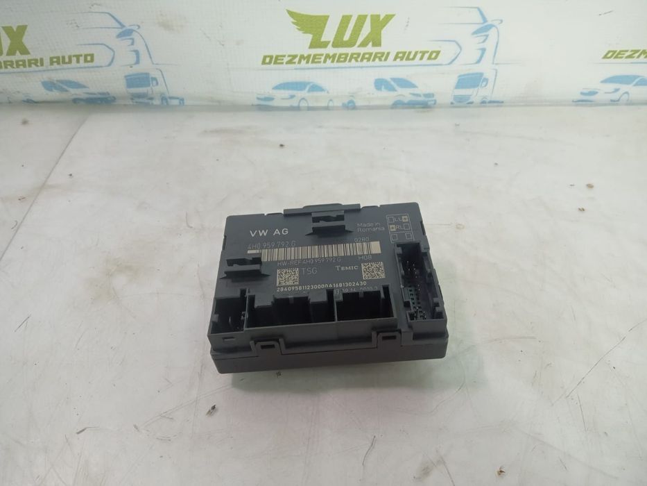Modul confort dreapta fata 4h0959792g Audi A8 D4/4H (facelift)  [din
