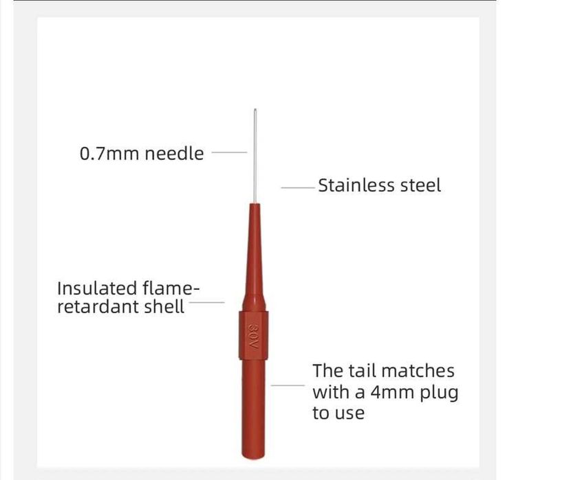 Sonda de testare tip ac multimetru terminal de masura tip ac set 10buc