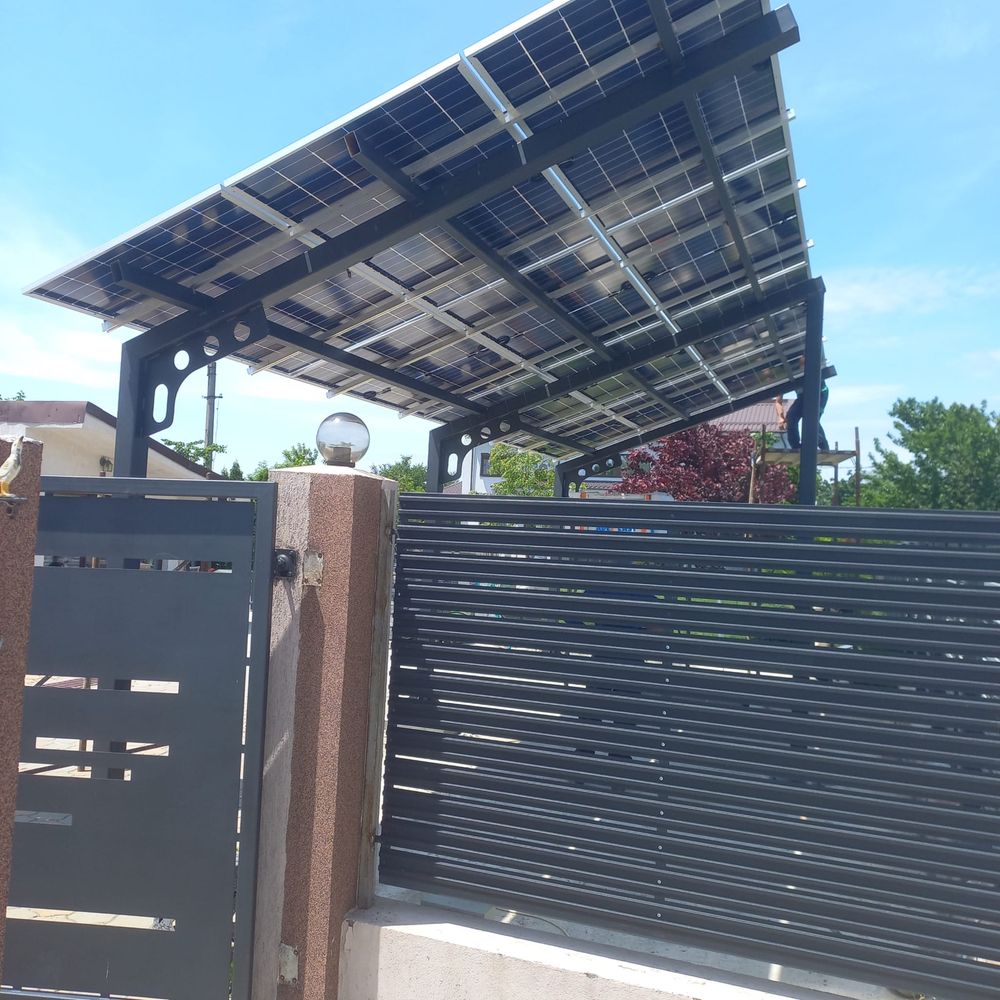 Panouri fotovoltaice bifaciale  650 w , putem oferi și montaj