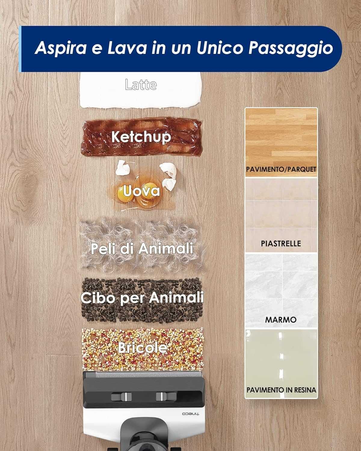 Прахосмукачка за сухо и мокро почистване Tineco Floor One S5 Smart