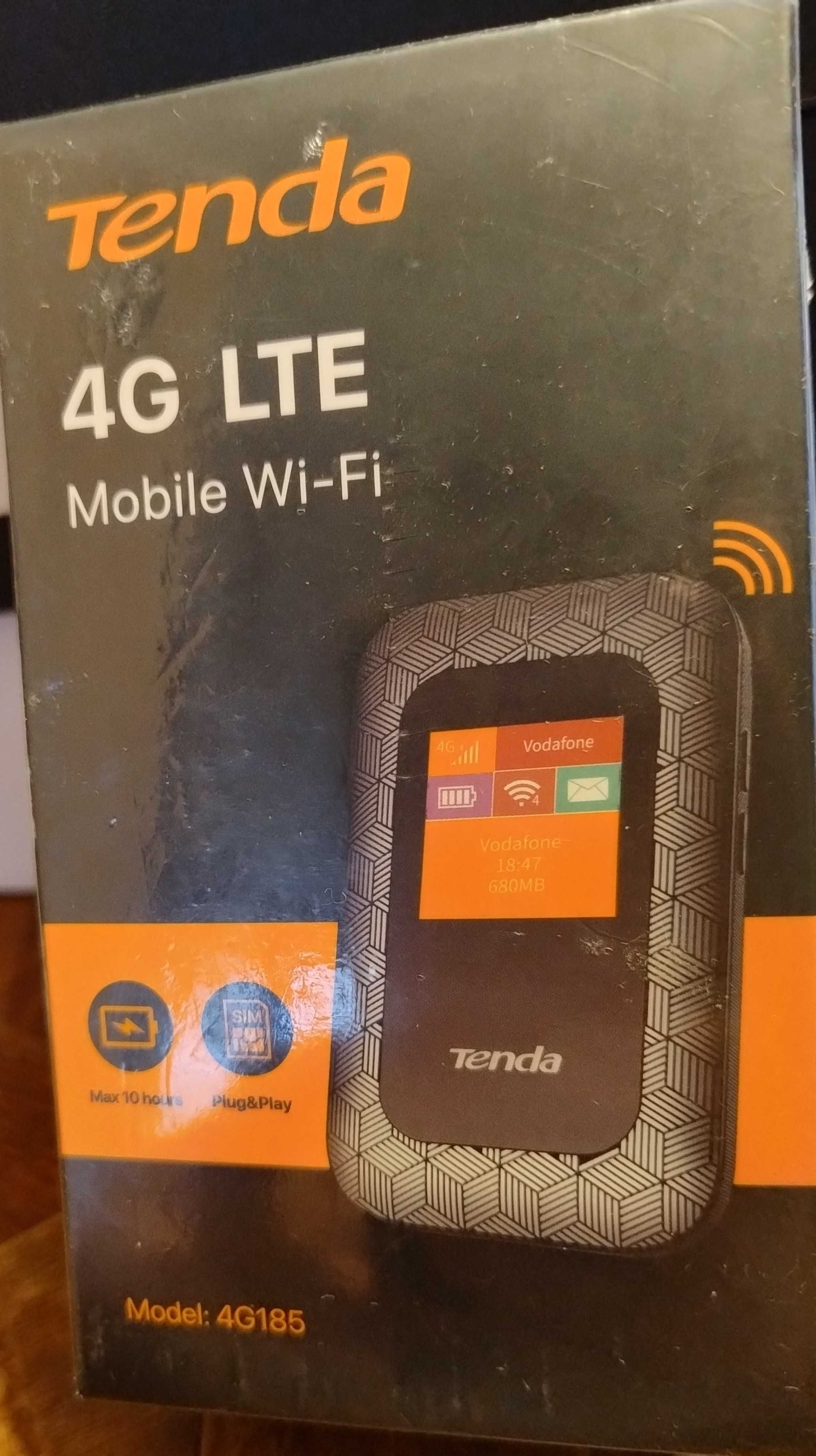 Tenda 4G185 преносим мобилен рутер 2100 mAh батерия 4G LTE Cat4 150Mbp
