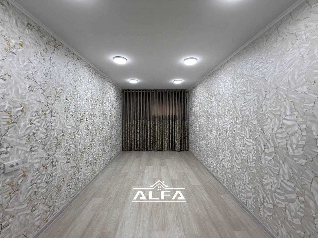 5 xonali qilingan 65m² 1-qavat +