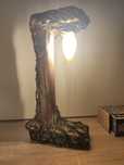 Lampa moderna handmade lemn / ipsos soclu e27 220v
