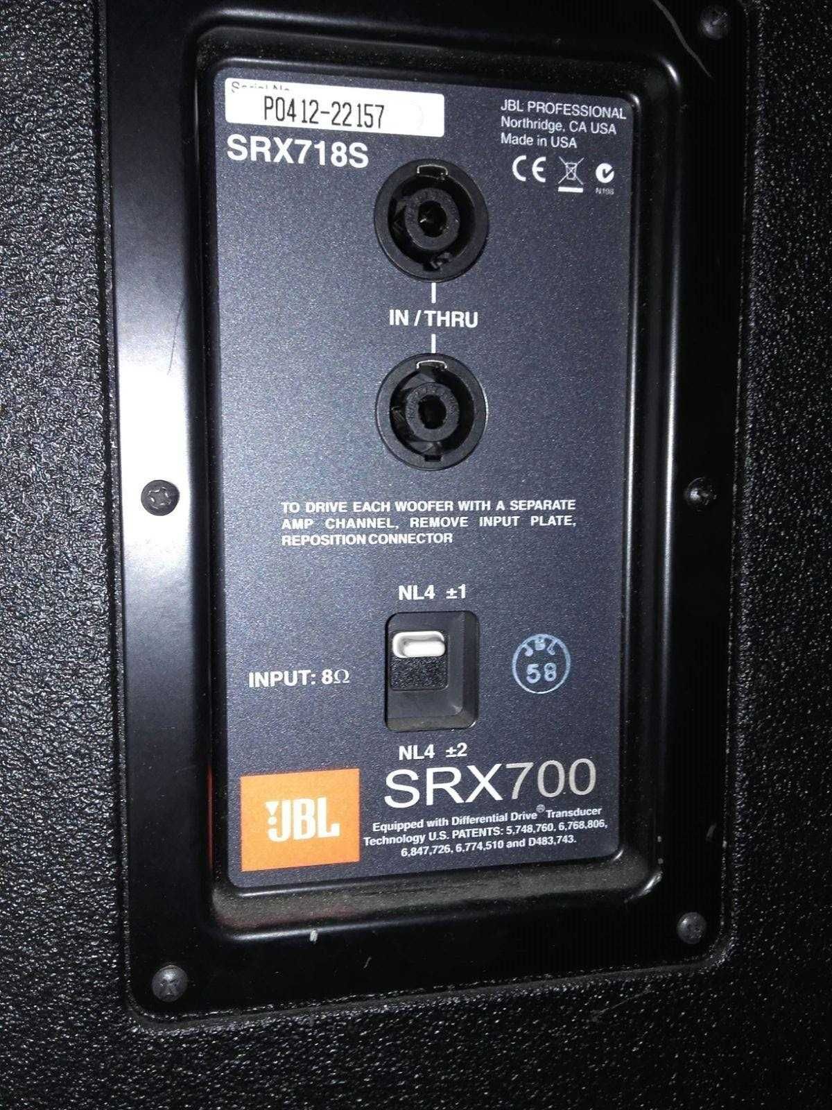 Sistem profesional de sunet  JBL 2 X 5000 W - Perfecta stare