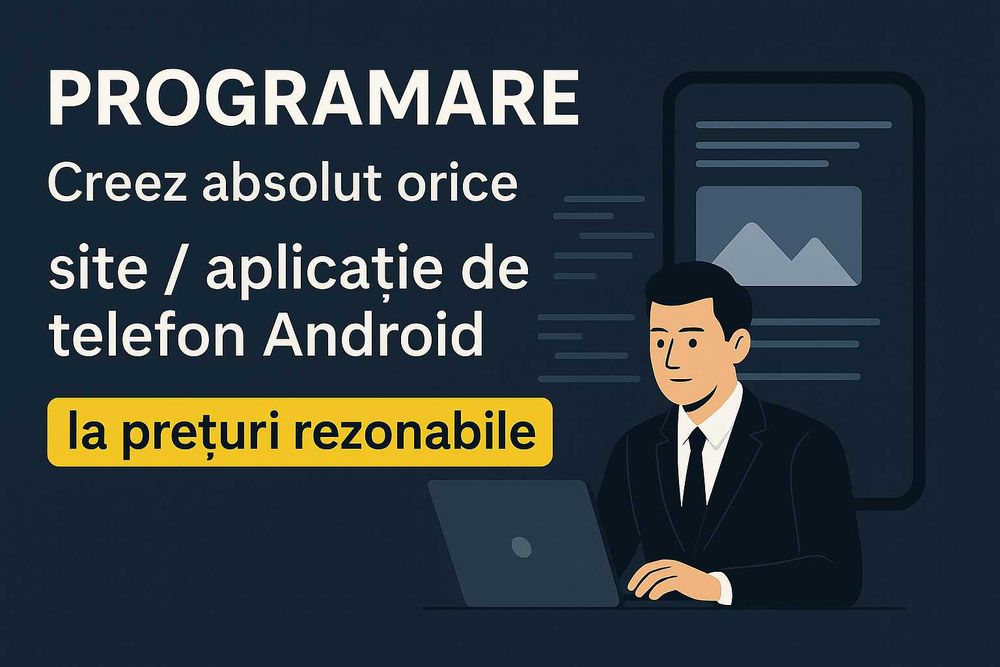 Programare profesionala – Site-uri & Aplicatii android