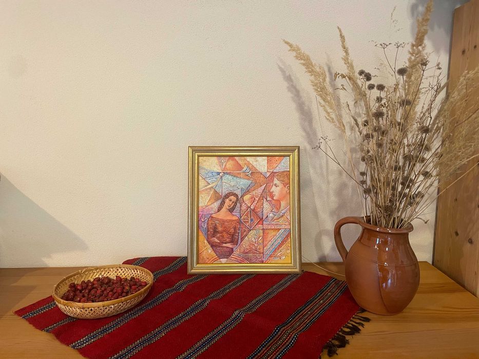 Картина на художника Лъчезар Явръков