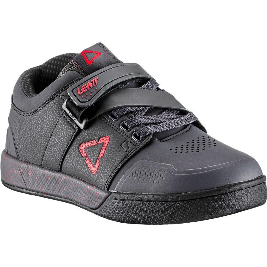 Pantofi de ciclism originali Leatt 4.0 Clip Titanium MTB SPD 43.5