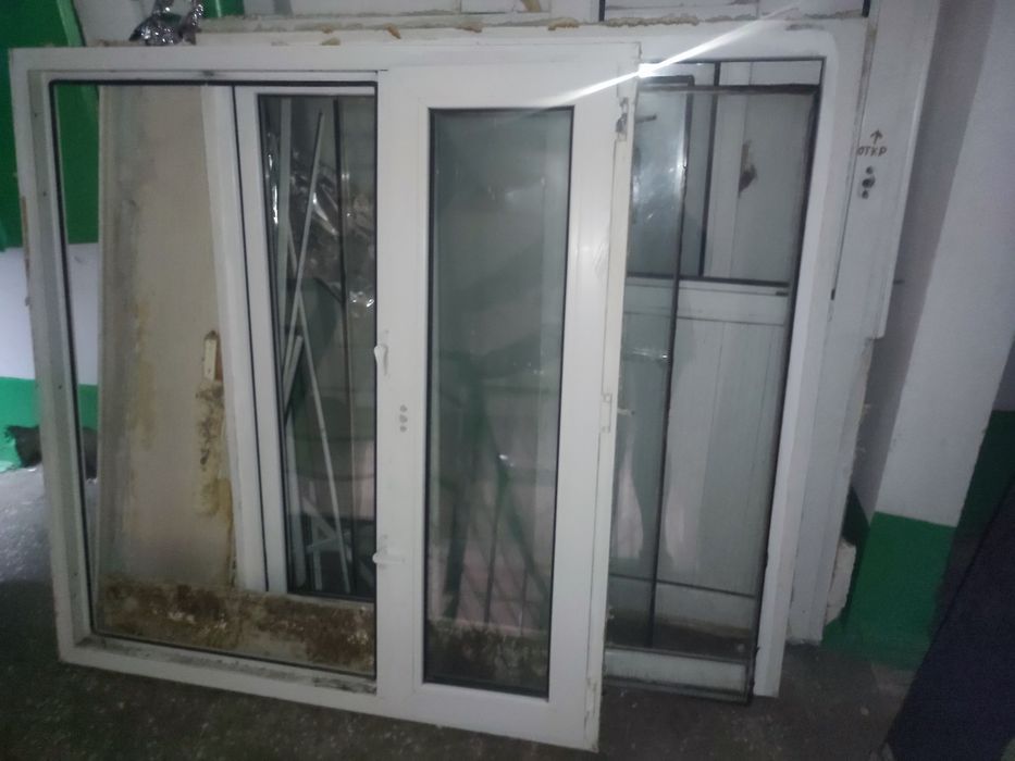 Пластиковые окна б/у