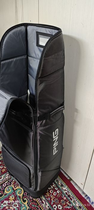 Сумка-кофр. На колёсиках. Для перевозки оборудования, удочек,клюшек