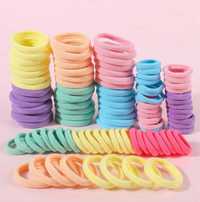 100 elastice pentru fetite