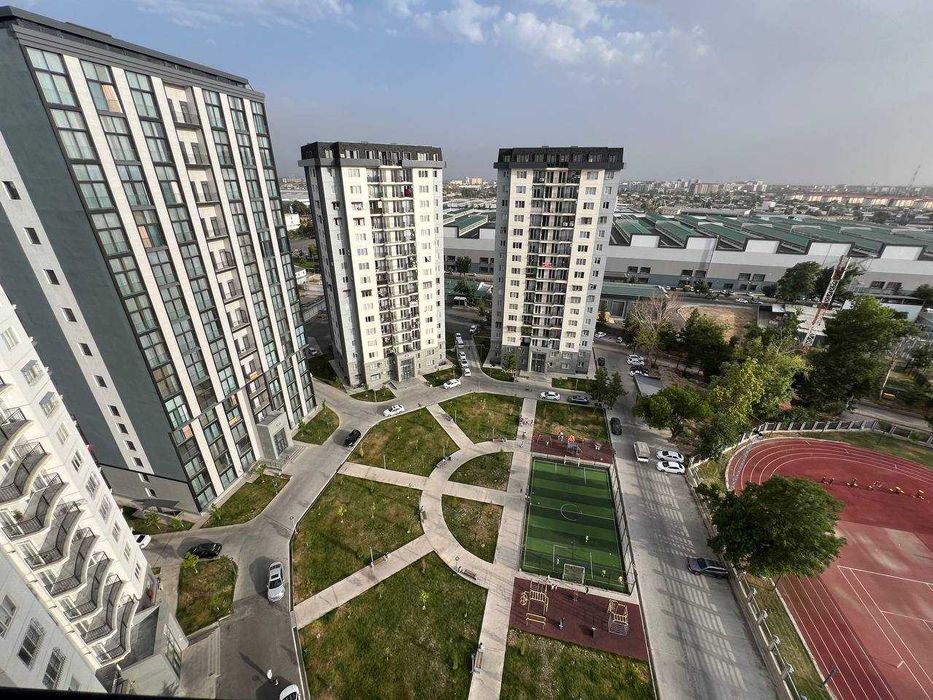 ЖК Besh Chinor ул.Махтумкули IT парк 1-комн 4/15 28 м² ремонт меб/тех