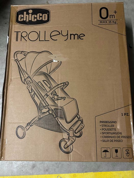 Детска количка Chicco Buggy Trolley Me (черен цвят)