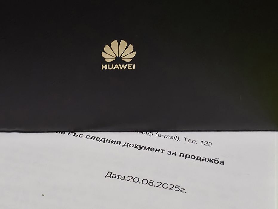 48mm Huawei watch Ultimate Yettel Гаранция 2027г. Voyage Blue / Син