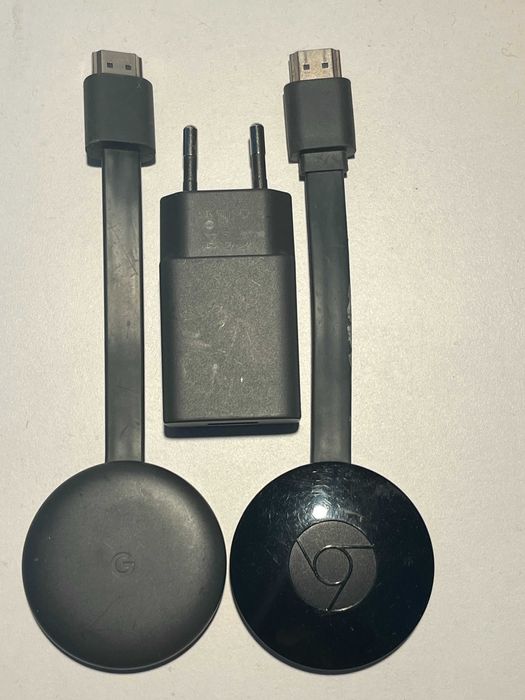 Google Chromecast Original v2 si v3 cu toate accesoriile