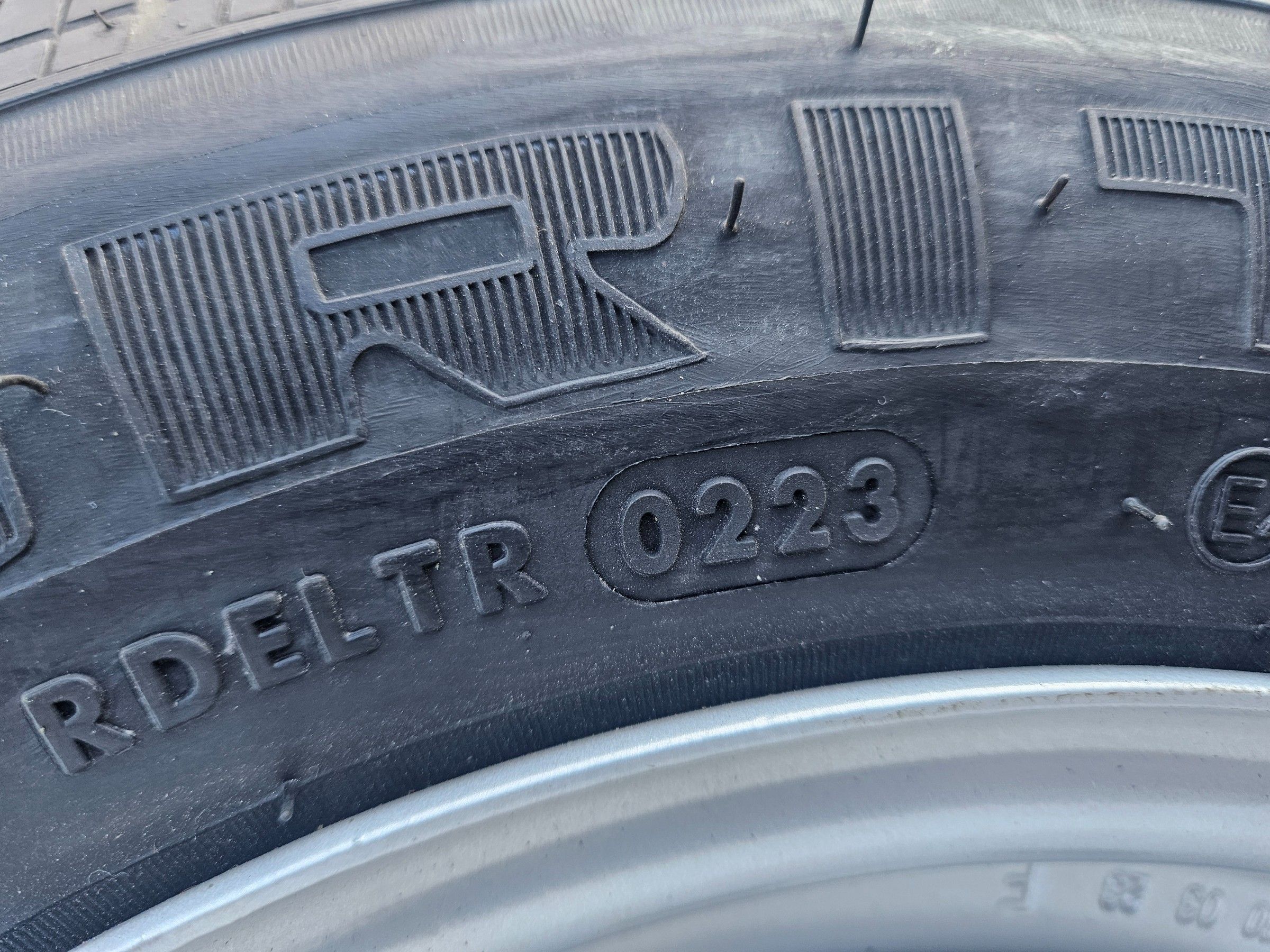 Roata completa remorca 155 R13C Anvelopa SECURITY M+S pe Janta 4.5Jx13