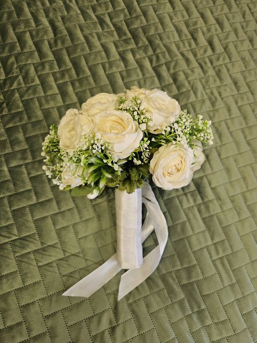 Свадебный букет искусственный