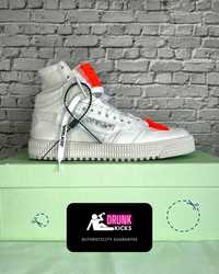 Off White Court 3.0 Full White Sneakers High | IT 42 fit 43 cu FACTURA