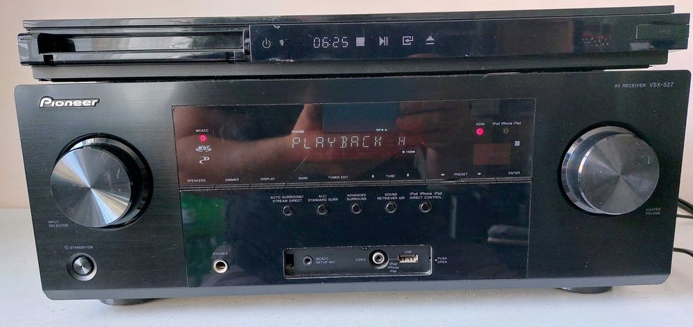 Pioneer VSX 527 amplif 6.1 6 HDMI Air Play DLNA USB statie multicanal