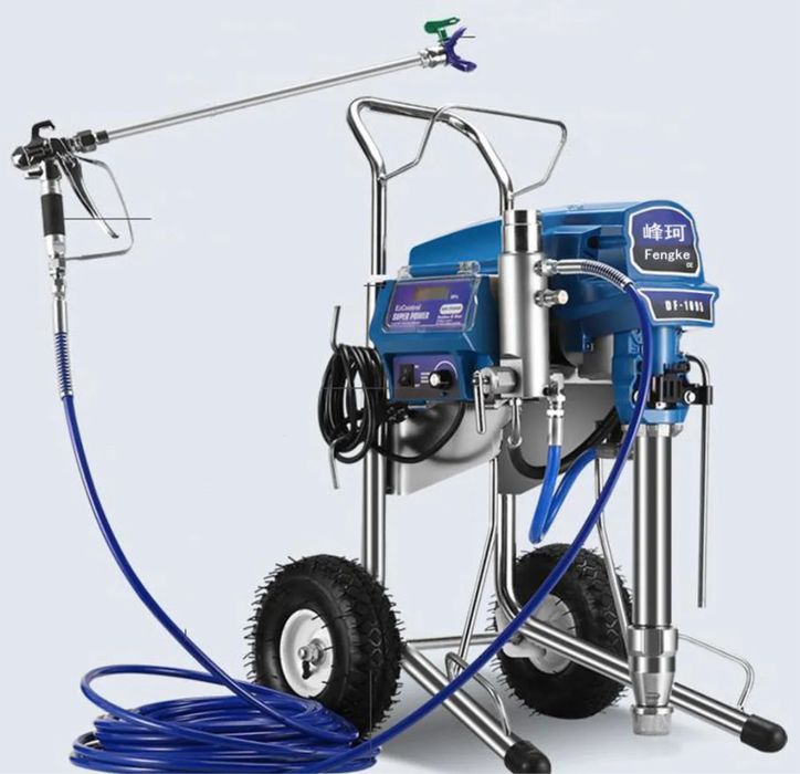 Машини за безвъздушно боядисване и шпакловка !