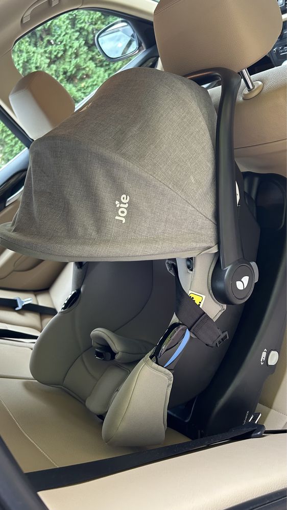 Scoica auto Joie i-snug si baza isofix, pachet complet