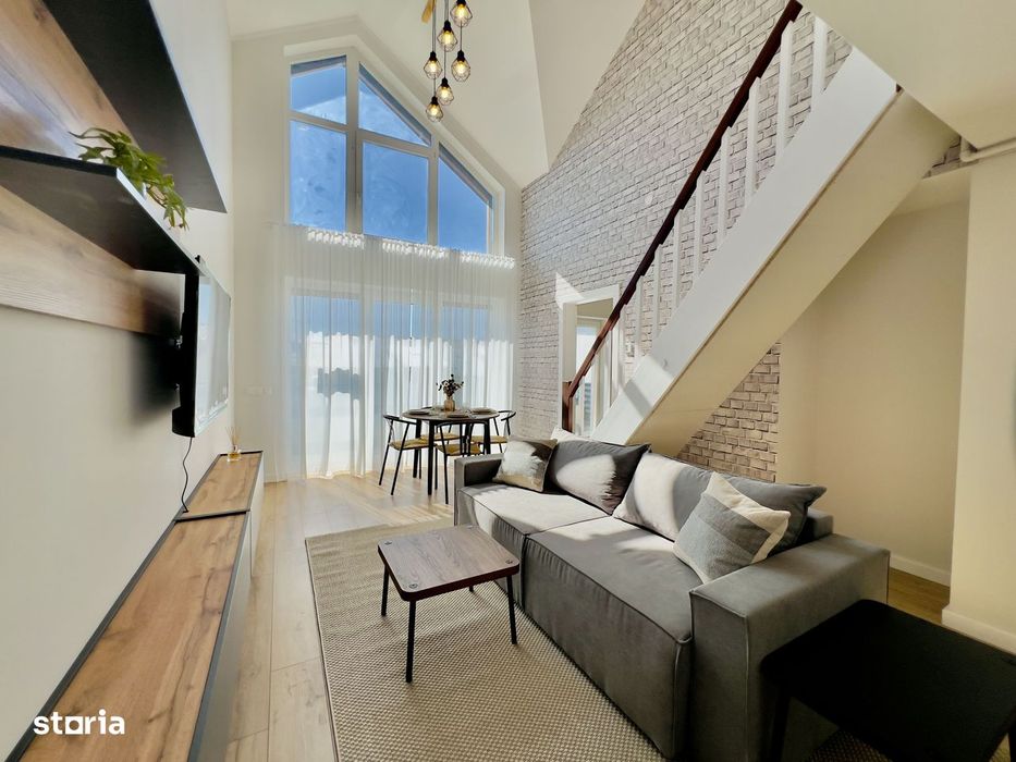 Penthouse 4 camere - 95 mp, mobilat+utilat, loc parcare - Cristian