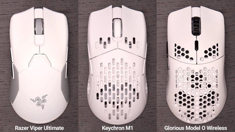 СКИДКА! KEYCHRON M1 для Mac/Windows Проводная мышка/мышь Black/White