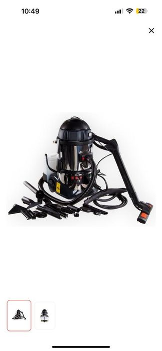 Пылесос BieFFe Emilio Ra Plus черный серебристый