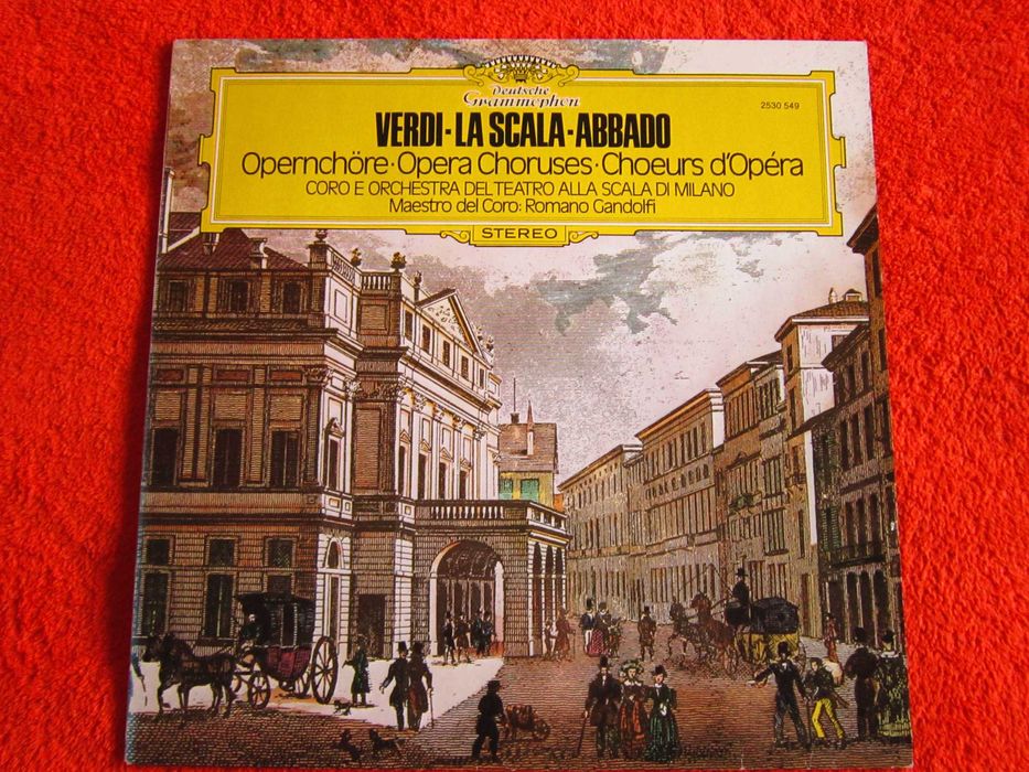 rar vinil Verdi La Scala -Claudio Abbado-Macbeth,Otello,Nabucco,Aida