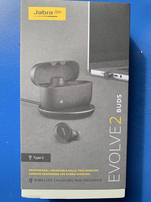 Чисто нови слушалки JABRA Evolve2buds