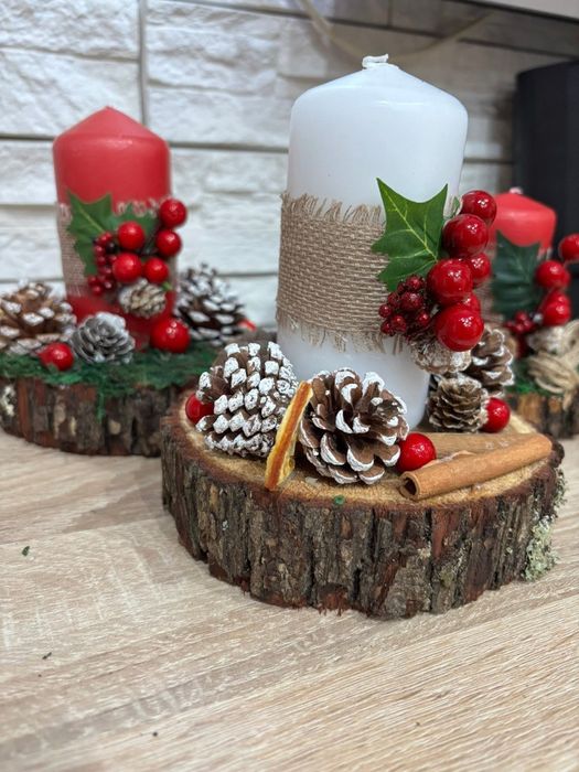 Коледни свещници