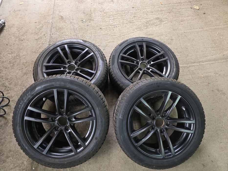 Jante 5x120 cu anvelope de iarna 225 50 17