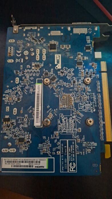 Placă video Sapphire Radeon HD 7750, 1GB GDDR5 – Nouă